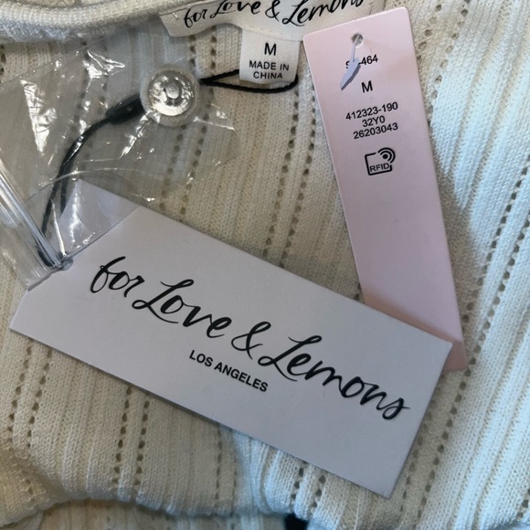 For Love and Lemons Camille set! Size medium - Picture 3 of 3